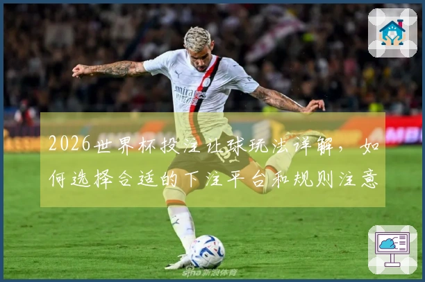 2026世界杯投注让球玩法详解，如何选择合适的下注平台和规则注意事项