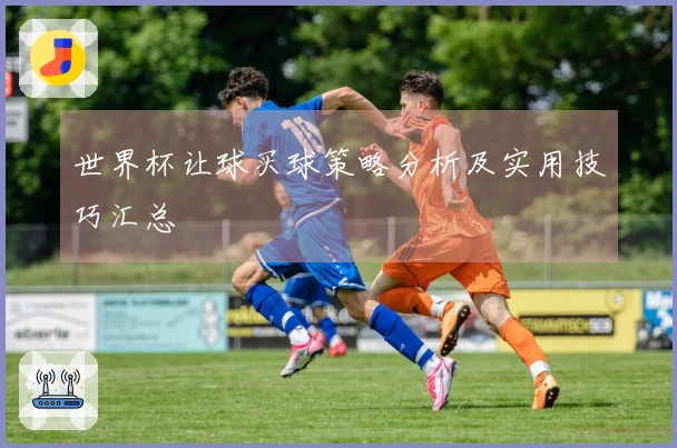 世界杯让球买球策略分析及实用技巧汇总