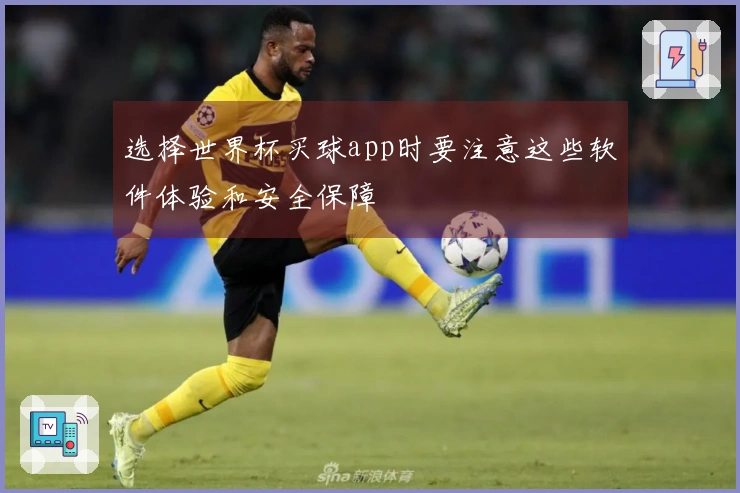 选择世界杯买球app时要注意这些软件体验和安全保障