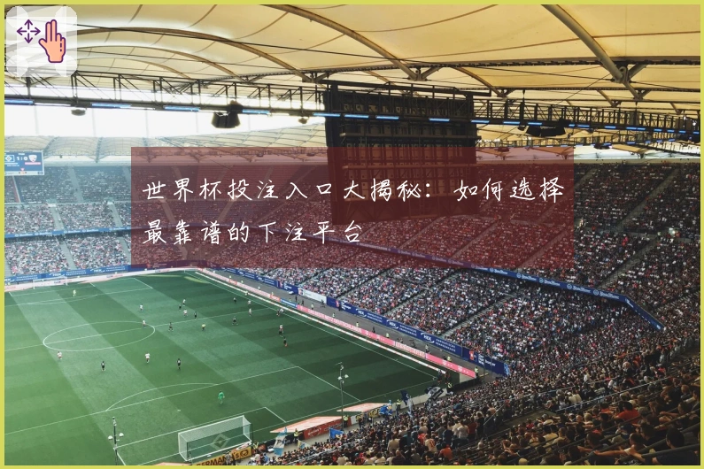 世界杯投注入口大揭秘：如何选择最靠谱的下注平台